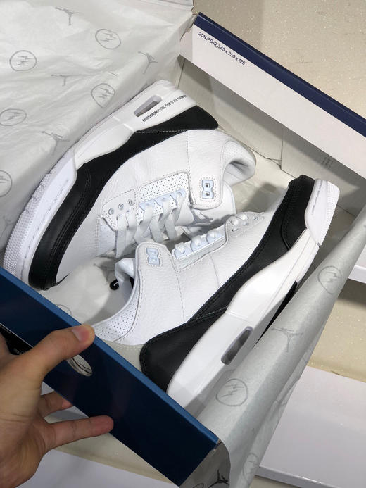 夏日特惠💰530 纯原版本 # Fragment Design x Air Jordan 3 藤原浩闪电联名 商品图7