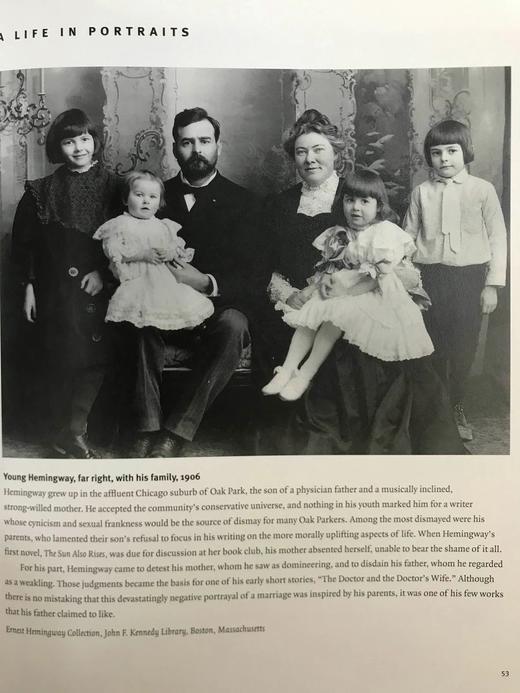 海明威画传 约百幅插图 精装16开 商品图14