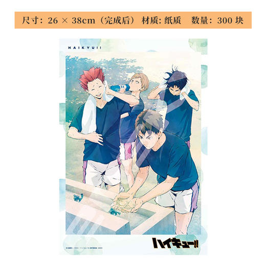 日本正版 排球少年拼图300 500片 周边谷子 商品图2