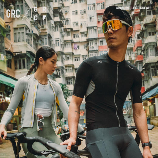GRC桀骜无尽春夏款RESEARCH多功能长距离骑行短袖上衣反光骑行服 商品图4