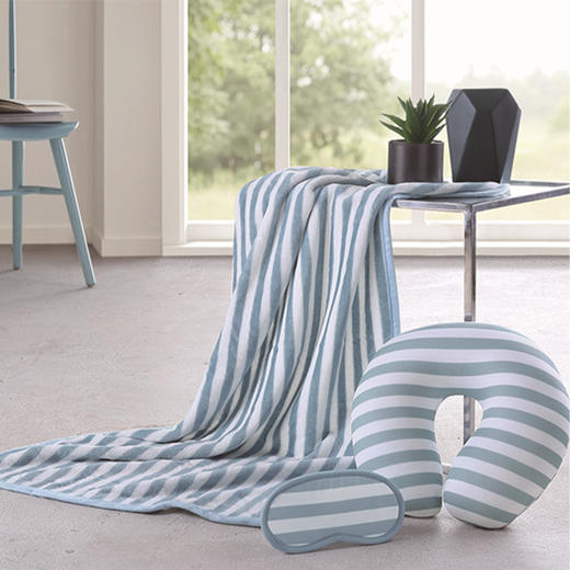 旅行三件套(眼罩+毯子+U型枕）BYLXTZ603【LXYJY1.0】 商品图0