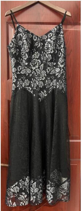 -LZ3S02漆黑色连衣裙 商品图2