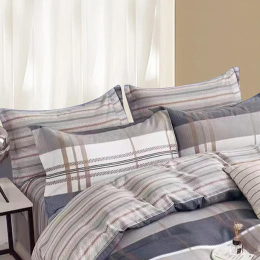 红秀世纺 四件套  雅致套件（莫奈花园）HX2212-T002 商品图3