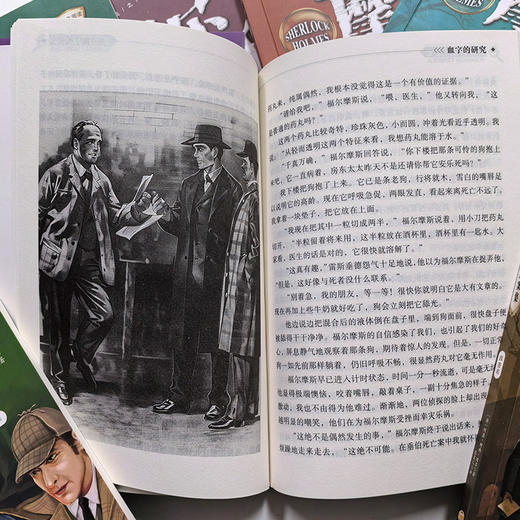 福尔摩斯探案全集10册 正版全套 大侦探福尔摩斯探案集小学生版 神探福尔摩斯青少年版 儿童侦探推理故事书籍 破案悬疑推理小说 商品图2