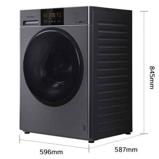 【国补15%】松下XQG100-EG10C 10公斤洗烘一体滚筒洗衣机 除菌三维立体洗 空气洗 商品图2