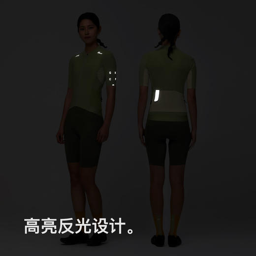 GRC桀骜无尽春夏季RESEARCH多功能长距离骑行短袖上衣反光骑行服 商品图3