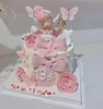 山茶花女孩——翻糖生日蛋糕 商品缩略图0