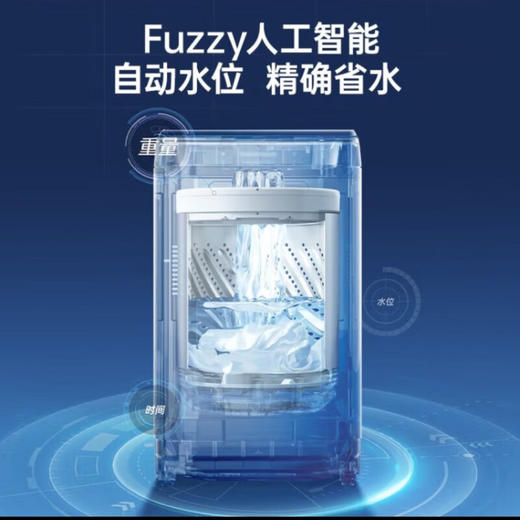 松下洗衣机全自动8公斤波轮 家用宿舍租房大容量 智能省电轻音 宽瀑布 松下洗衣机XQB80-T8700 商品图3