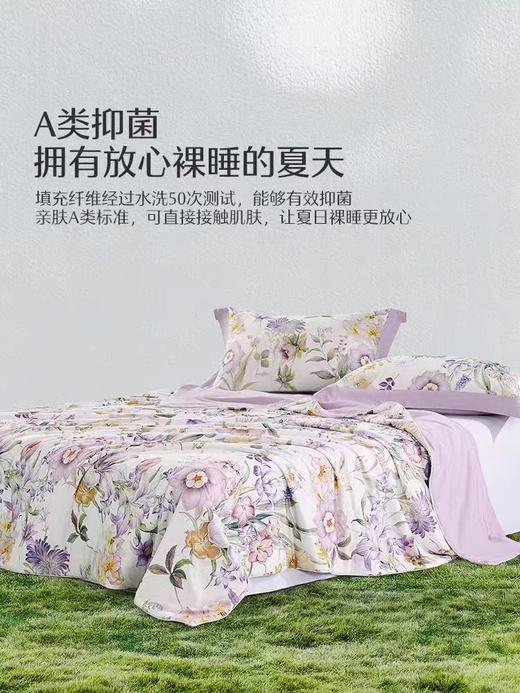 水星家纺A类抑菌夏被冷暖双用凉感被子被芯夏季家用空调被 商品图1
