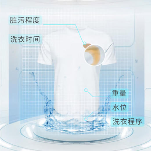 松下10KG全自动波轮洗衣机 双重线屑过滤 宽瀑布水流 XQB100-Q182 清乐净系列 深灰色 商品图1