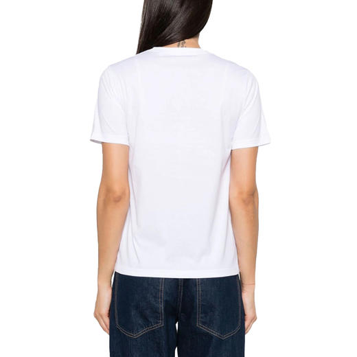 【一】BURBERRY 巴宝莉 女士字母徽标印花棉质圆领短袖T恤 白色 8080325 A1464 商品图2