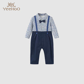 英氏-童衣类（春）H4英针长蛤 月光蓝