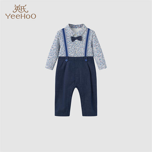 英氏-童衣类（春）H4英针长蛤 月光蓝 商品图0