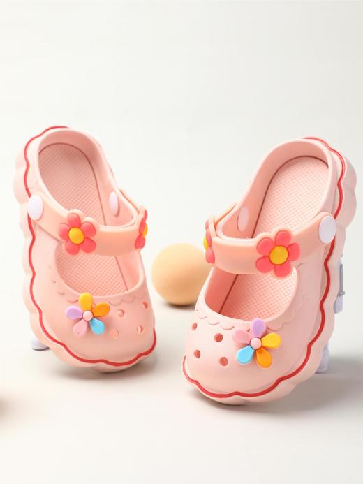 【一鞋两穿！玛丽珍洞洞鞋】夏季新款洞洞鞋凉鞋小公主女童可爱中小童宝宝防撞两穿包头凉拖鞋 商品图5