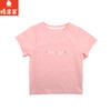 棉果果夏季新品女童粉色凉感洞洞运动T恤M222140424312 商品缩略图1