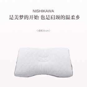 品牌直发 NISHIKAWA 西川 蓝色软管枕