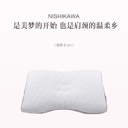 品牌直发 NISHIKAWA 西川 蓝色软管枕 商品图0