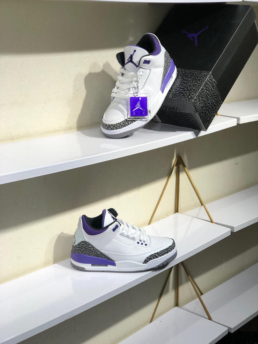 夏日特惠💰530 纯原版本 # 这款 Air Jordan 3 预计将是2020年“宫廷紫色” 商品图8