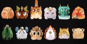 福福贴贴十二生肖 猴子