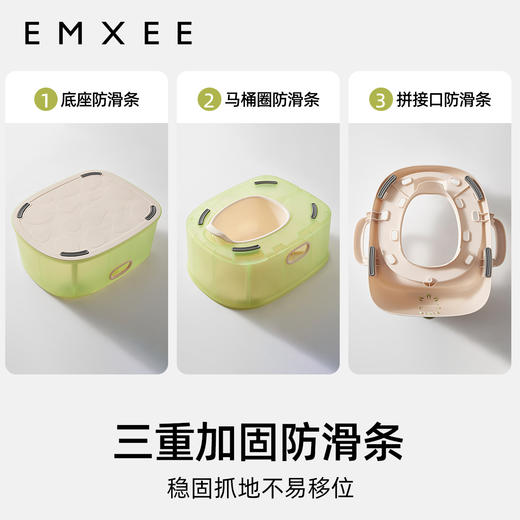 【母婴用品】嫚熙儿童马桶坐便器男女孩家用小厕所婴幼儿宝宝专用便携式坐便圈 商品图2