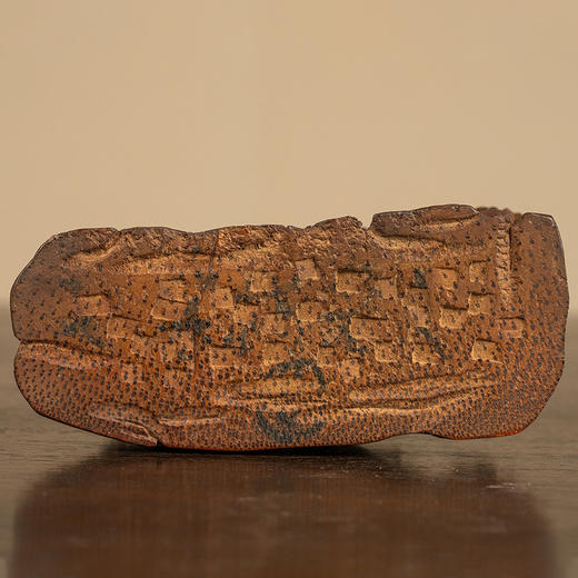 清 竹雕山水人物山子摆件 商品图4