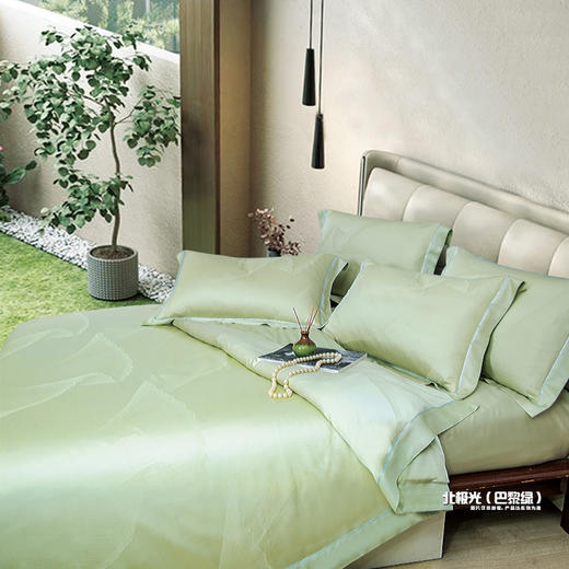 鑫缘 柔爽天丝提花四件套 DXC6418 商品图0