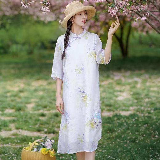 鹿与安笛·新中式苎麻裙系列 | 中国人挚爱的夏衣，优雅秀逸、清凉入肌 商品图3