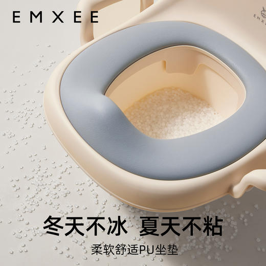 【母婴用品】嫚熙儿童马桶坐便器男女孩家用小厕所婴幼儿宝宝专用便携式坐便圈 商品图3