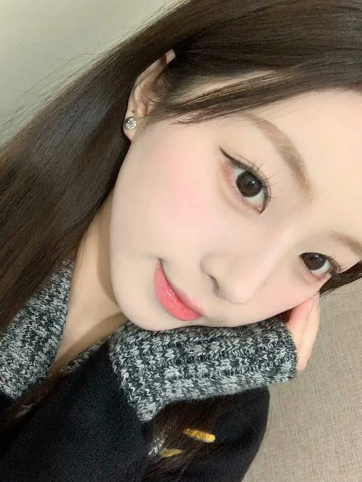 beenana 月抛 糖衣炮弹/草莓印记 黑/棕褐 14.5mm 韩产月抛两片装 商品图4