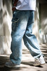 W419731636直筒工装牛仔裤 商品缩略图1