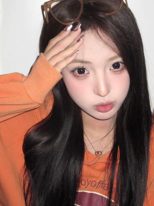 beenana 月抛 糖衣炮弹/草莓印记 黑/棕褐 14.5mm 韩产月抛两片装 商品图2