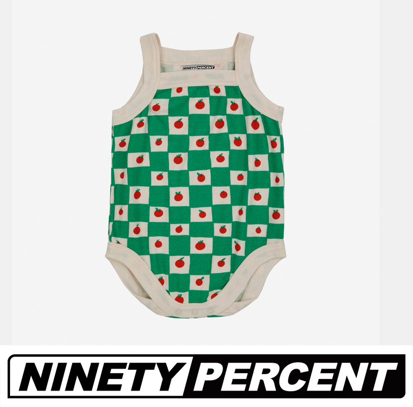 NINETYPERCENT 潮牌搞怪婴儿服秋装纯棉新出生宝宝连体衣服春