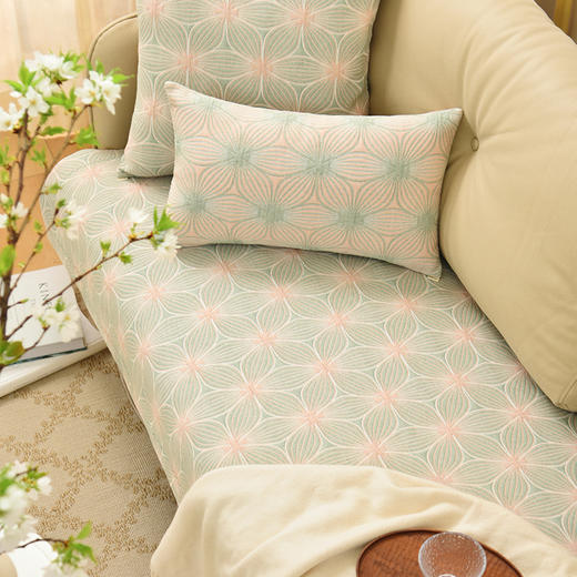 春樱系列沙发巾棉四季通用高端轻奢防滑 商品图0