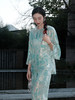 微瑕秒杀 | 盛唐婧 |蒂芙尼蓝国风丝绒上衣[特价品](特殊商品不退不换) 商品缩略图7