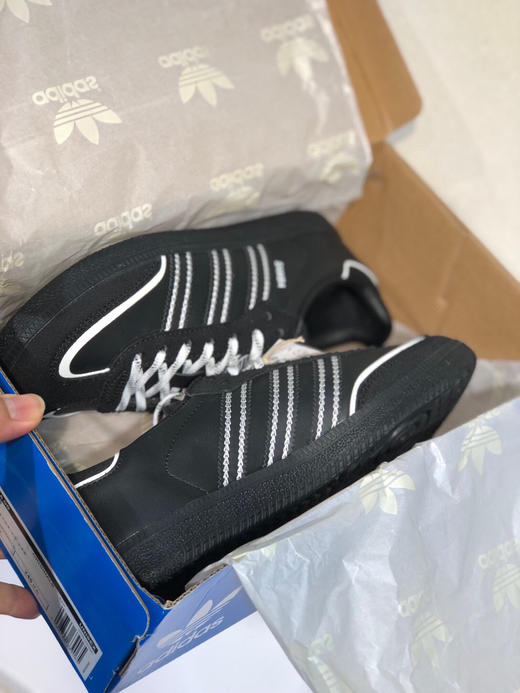 夏日特惠💰350 WALES BONNER x adidas originals Samba 头层真马毛 徳训 耐磨低帮板鞋 男女同款 商品图7