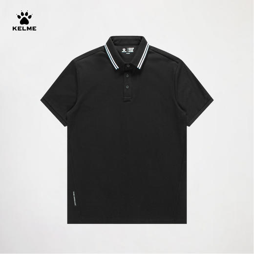 卡尔美艺术风帆系列男士短袖POLO衫 商品图3