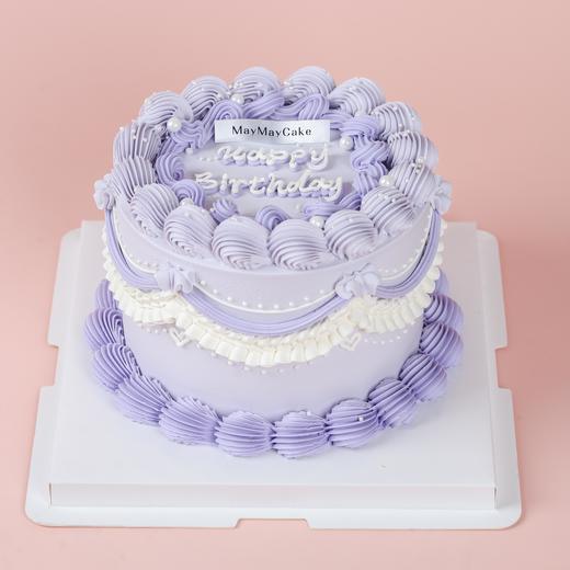 紫色复古手绘蛋糕【B3119】 商品图1