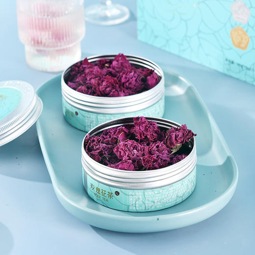 玫瑰花冠茶 茶书礼盒15g*2 商品图2