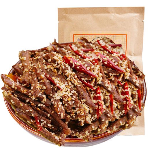 焕新升级-火爆全网的四川特色地域美食，花生嫂私厨冷吃牛肉，正式升级为牛肉条。 商品图2