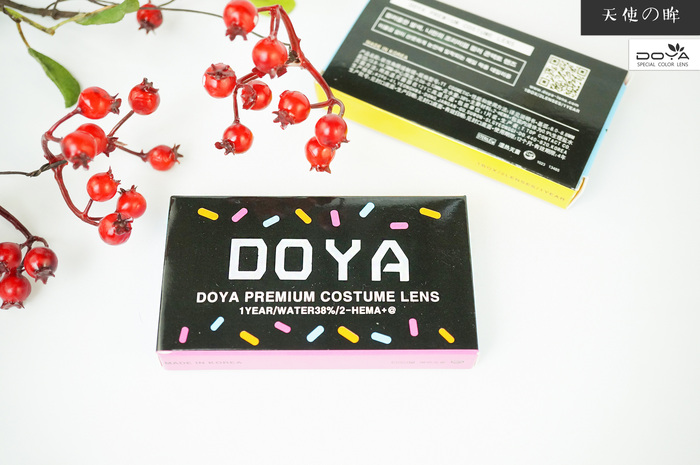 DOYA 恶魔之目美瞳实物包装图