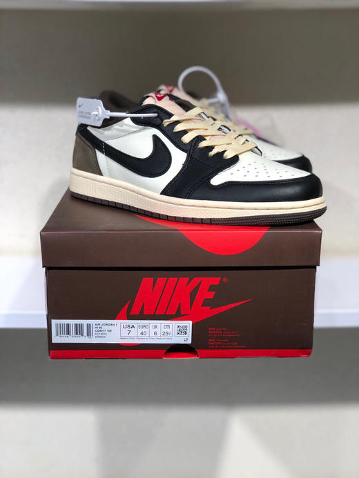 夏日特惠💰430 公司级 # Travis Scott x Air Jordan AJ1 Low OG SP TS联名倒勾低帮 商品图4