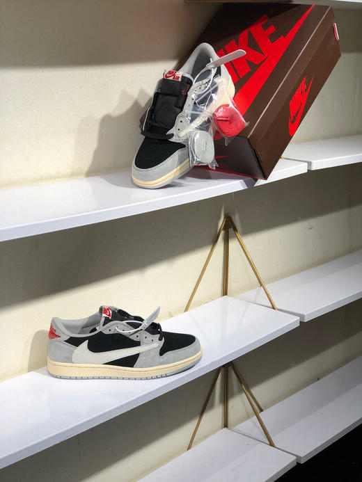 夏日特惠💰430 公司级 # Travis Scott x Air Jordan AJ1 Low OG SP TS联名倒勾低帮 商品图8