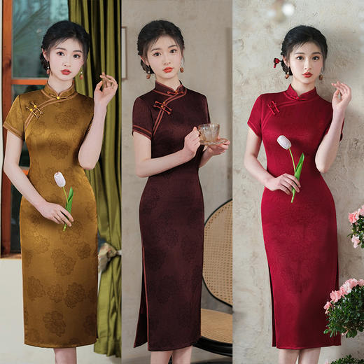 新中式年轻款改良版，日常可穿旗袍QX1059 商品图3