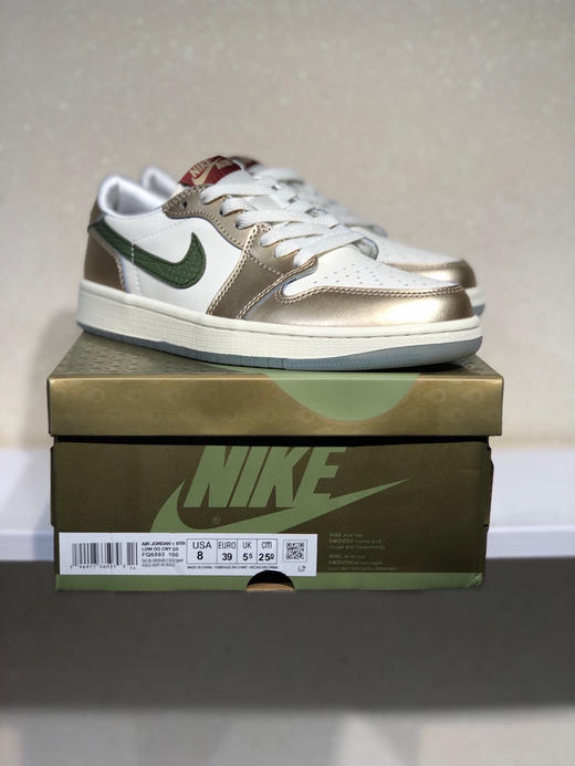 夏日特惠💰390 公司级 # Air Jordan 1 Low 龙年限定 AJ1乔1低帮休闲板鞋 商品图4