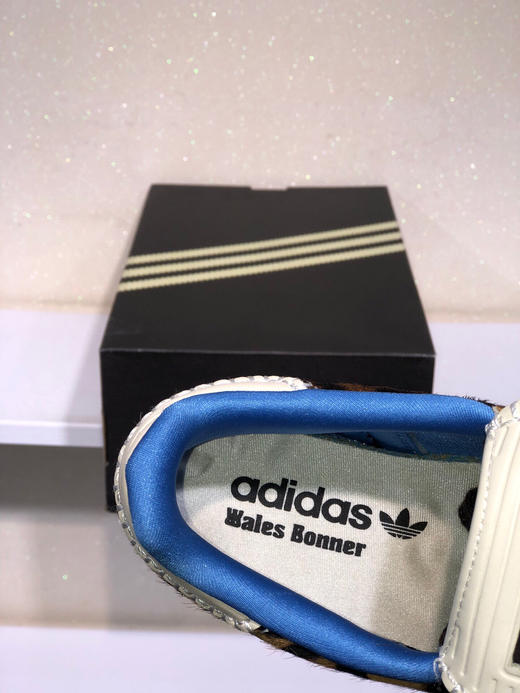 夏日特惠💰350 WALES BONNER x adidas originals Samba 头层真马毛 徳训 耐磨低帮板鞋 男女同款 商品图5