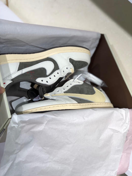 夏日特惠💰430 公司级 # Travis Scott x Air Jordan AJ1 Low OG SP TS联名倒勾低帮 商品图7