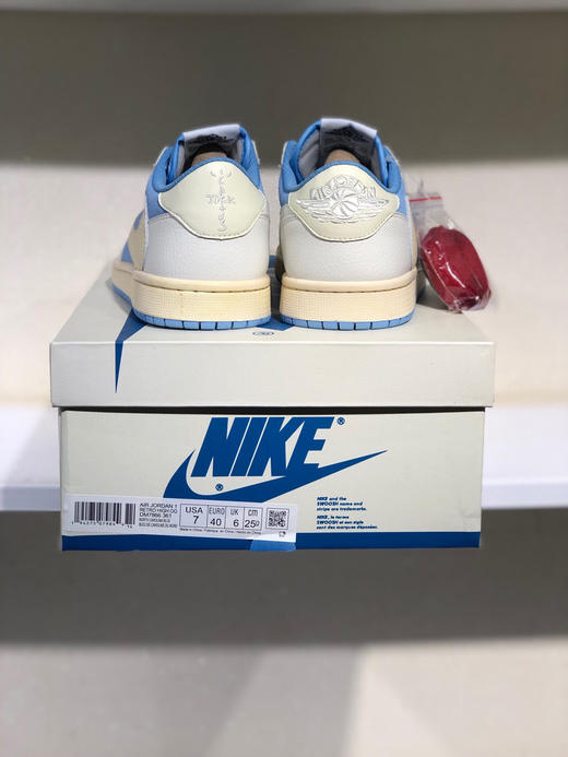 夏日特惠💰430 公司级 # Travis Scott x Air Jordan AJ1 Low OG SP TS联名倒勾低帮 商品图6