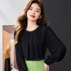 雪纺衫女上衣2024春装新款时尚通勤洋气小衫长袖女衬衣1767 商品缩略图3