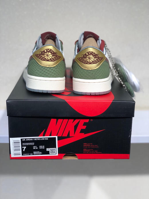 夏日特惠💰390 公司级 # Air Jordan 1 Low 龙年限定 AJ1乔1低帮休闲板鞋 商品图6