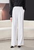 白色阔腿裤女2024春装新款显瘦直筒裤垂感气质女长裤1796 商品缩略图1